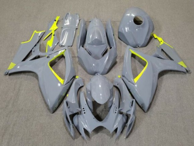 06-07 Nardo / High Viz Gelb Suzuki GSXR 600-750 Motorrad Verkleidungen