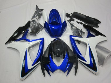 06-07 Ohne Aufkleber Glänzend Suzuki GSXR 600-750 Motorrad Verkleidungen