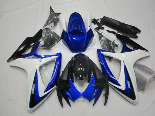06-07 Ohne Aufkleber Glänzend Suzuki GSXR 600-750 Motorrad Verkleidungen 06-07 Ohne Aufkleber Glänzend Suzuki GSXR 600-750 Motorrad Verkleidungen