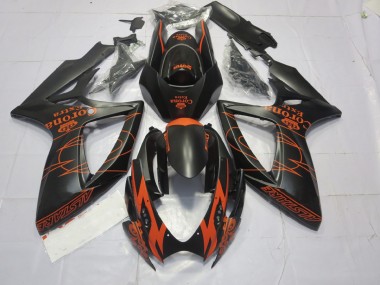 06-07 Orange Matt Suzuki GSXR 600-750 Motorrad Verkleidungen