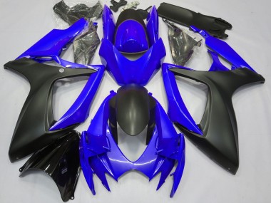06-07 Ozeanblau Suzuki GSXR 600-750 Motorrad Verkleidungen