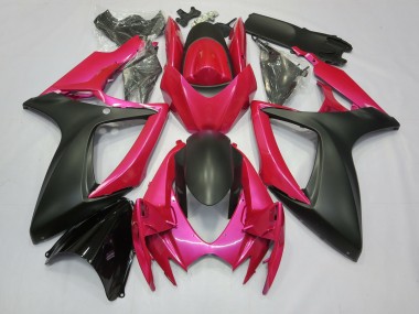 06-07 Pink & Matt Suzuki GSXR 600-750 Motorrad Verkleidungen