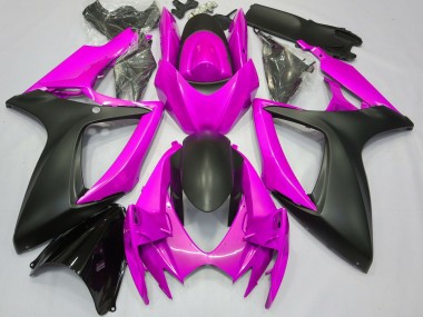 06-07 Pink Suzuki GSXR 600-750 Motorrad Verkleidungen
