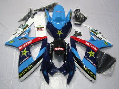 06-07 Rockstar Suzuki GSXR 600-750 Motorrad Verkleidungen