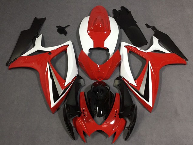06-07 Rot Stil Suzuki GSXR 600-750 Motorrad Verkleidungen 06-07 Rot Stil Suzuki GSXR 600-750 Motorrad Verkleidungen