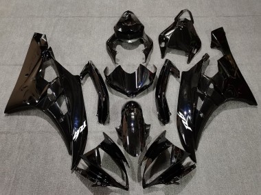 06-07 Schwarz Glänzend & Perlblau Yamaha R6 Motorrad Verkleidungen