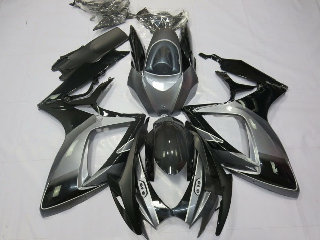 06-07 Schwarz Kit Suzuki GSXR 600-750 Motorrad Verkleidungen 06-07 Schwarz Kit Suzuki GSXR 600-750 Motorrad Verkleidungen