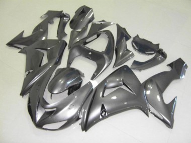 06-07 Silber Glanz Kawasaki ZX10R Motorrad Verkleidungen