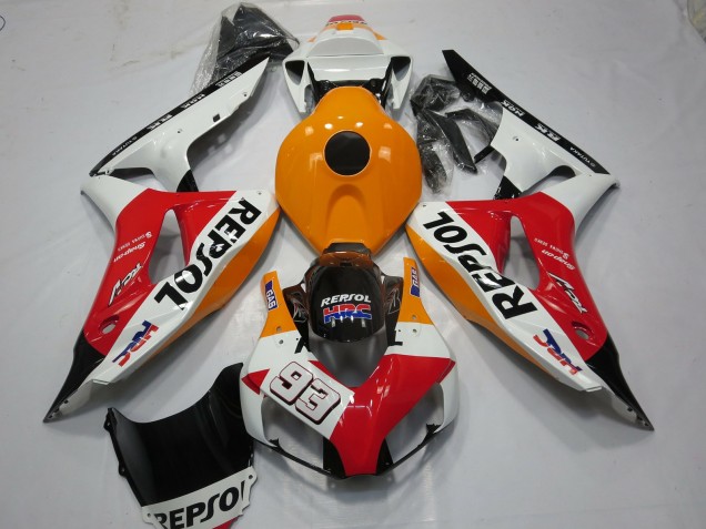 06-07 White Repsol 93 Honda CBR1000RR Motorrad Verkleidungen 06-07 White Repsol 93 Honda CBR1000RR Motorrad Verkleidungen
