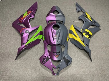 07-08 Bat Man Vs Joker Matt Honda CBR600RR Motorrad Verkleidungen