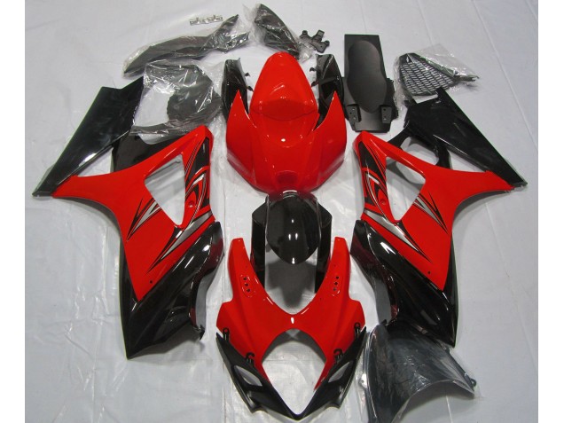 07-08 Lavarot & Schwarz Suzuki GSXR 1000 Motorrad Verkleidungen 07-08 Lavarot & Schwarz Suzuki GSXR 1000 Motorrad Verkleidungen