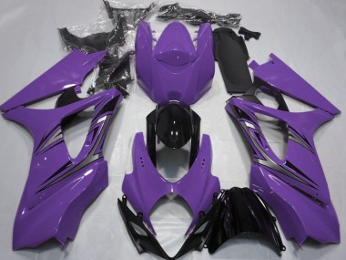 07-08 Lila-Stil OEM Suzuki GSXR 1000 Motorrad Verkleidungen