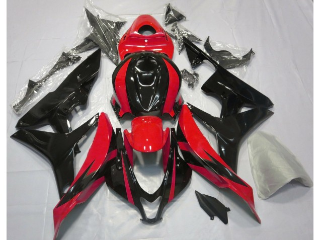 07-08 Rot & Schwarz OEM-Design Honda CBR600RR Motorrad Verkleidungen 07-08 Rot & Schwarz OEM-Design Honda CBR600RR Motorrad Verkleidungen
