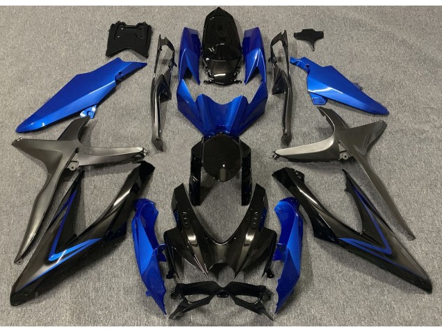 08-10 Blaugrün Suzuki GSXR 600-750 Motorrad Verkleidungen