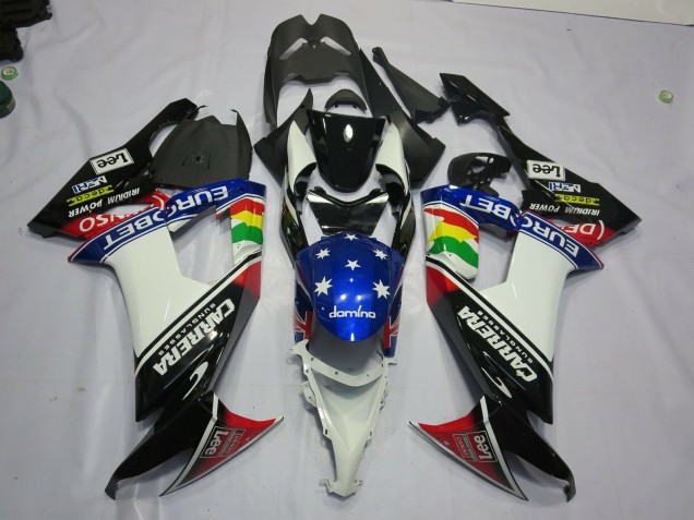 08-10 Carrera Kawasaki ZX10R Motorrad Verkleidungen