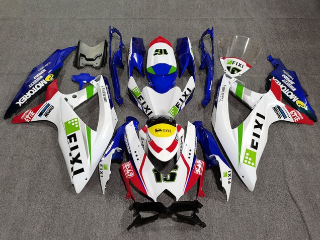08-10 Fixi Suzuki GSXR 600-750 Motorrad Verkleidungen