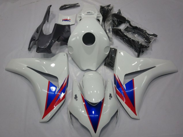 08-11 Weiß Blau Rot Honda CBR1000RR Motorrad Verkleidungen 08-11 Weiß Blau Rot Honda CBR1000RR Motorrad Verkleidungen