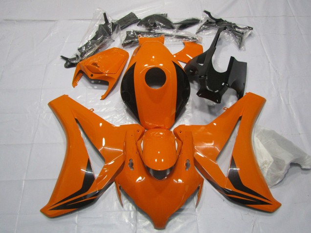 08-11 Glattes Orange Honda CBR1000RR Motorrad Verkleidungen
