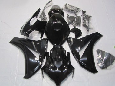 08-11 Schwarz Glänzend Honda CBR1000RR Motorrad Verkleidungen