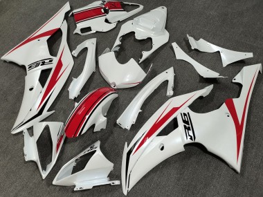 08-16 Perlweiß & Custom Yamaha R6 Motorrad Verkleidungen
