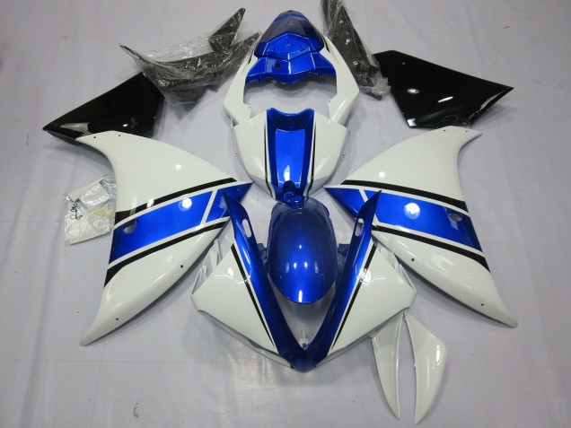 09-11 OEM Stil Blau Weiß Yamaha R1 Motorrad Verkleidungen 09-11 OEM Stil Blau Weiß Yamaha R1 Motorrad Verkleidungen