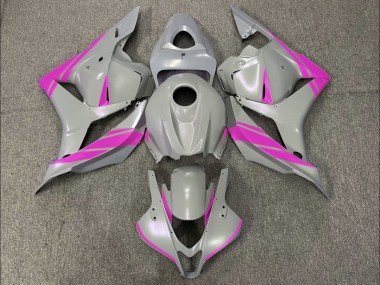 09-12 Nardo Grau & Pink Honda CBR600RR Motorrad Verkleidungen