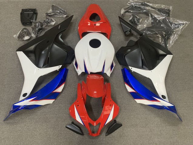 09-12 Rot Glänzend Blau & Weiß Honda CBR600RR Motorrad Verkleidungen 09-12 Rot Glänzend Blau & Weiß Honda CBR600RR Motorrad Verkleidungen