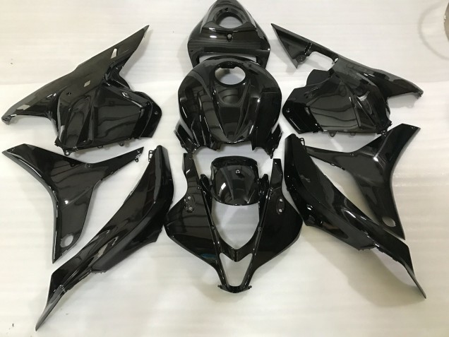 09-12 Schwarz Glänzend Honda CBR600RR Motorrad Verkleidungen 09-12 Schwarz Glänzend Honda CBR600RR Motorrad Verkleidungen