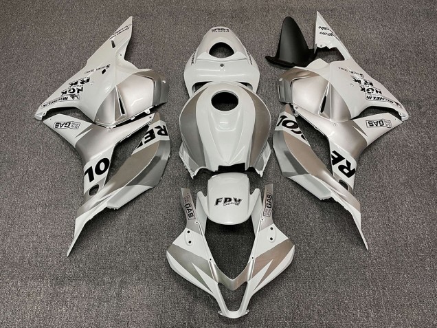 09-12 Silber Repsol Honda CBR600RR Motorrad Verkleidungen 09-12 Silber Repsol Honda CBR600RR Motorrad Verkleidungen