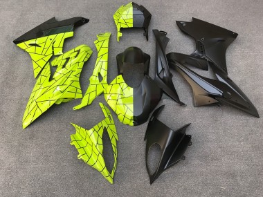 09-14 Alien Blau & Weiß BMW S1000RR Motorrad Verkleidungen