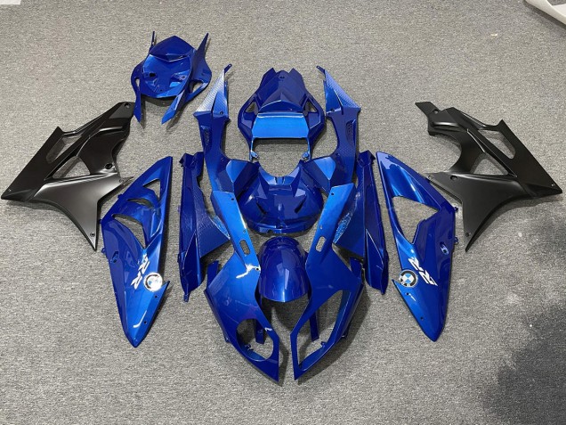 09-14 Alien Blau & Weiß BMW S1000RR Motorrad Verkleidungen 09-14 Alien Blau & Weiß BMW S1000RR Motorrad Verkleidungen