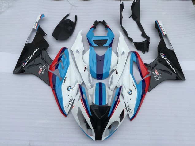 09-14 Alien Blau & Weiß BMW S1000RR Motorrad Verkleidungen 09-14 Alien Blau & Weiß BMW S1000RR Motorrad Verkleidungen