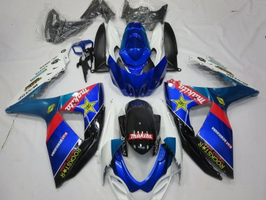 09-16 Rockstar Suzuki GSXR 1000 Motorrad Verkleidungen