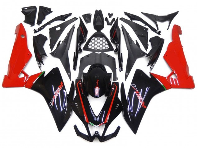 10-15 Rot & Schwarz Aprilia RSV4 1000 Motorrad Verkleidungen 10-15 Rot & Schwarz Aprilia RSV4 1000 Motorrad Verkleidungen