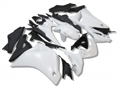11-14 Glänzend Weiß Honda CBR250RR Motorrad Verkleidungen