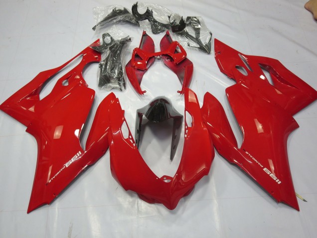 11-14 Schlichte Glanz Rot Ducati 1199 Motorrad Verkleidungen 11-14 Schlichte Glanz Rot Ducati 1199 Motorrad Verkleidungen