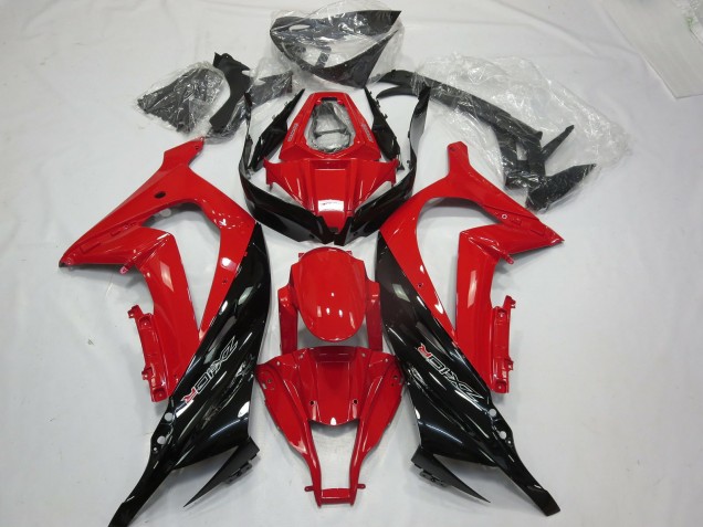 11-15 Rot Schwarz Gloss Kawasaki ZX10R Motorrad Verkleidungen 11-15 Rot Schwarz Gloss Kawasaki ZX10R Motorrad Verkleidungen