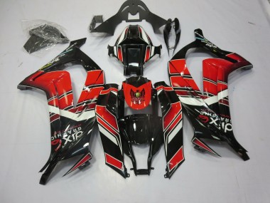 11-15 Rot Schwarz Special Kawasaki ZX10R Motorrad Verkleidungen
