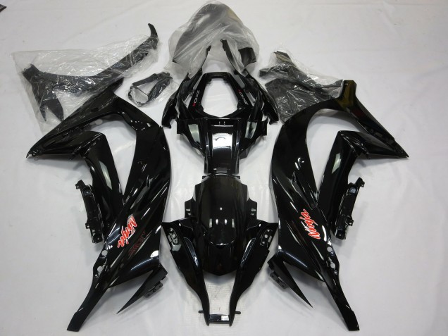 11-15 Schwarz Rot Glänzend Kawasaki ZX10R Motorrad Verkleidungen 11-15 Schwarz Rot Glänzend Kawasaki ZX10R Motorrad Verkleidungen