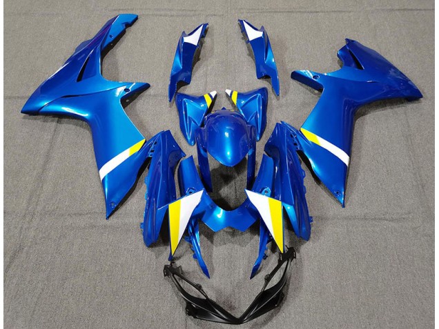 11-24 Custom Blau Suzuki GSXR 600-750 Motorrad Verkleidungen 11-24 Custom Blau Suzuki GSXR 600-750 Motorrad Verkleidungen