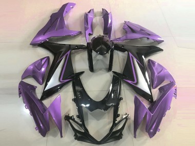 11-24 Glanz Lila Kanten Suzuki GSXR 600-750 Motorrad Verkleidungen