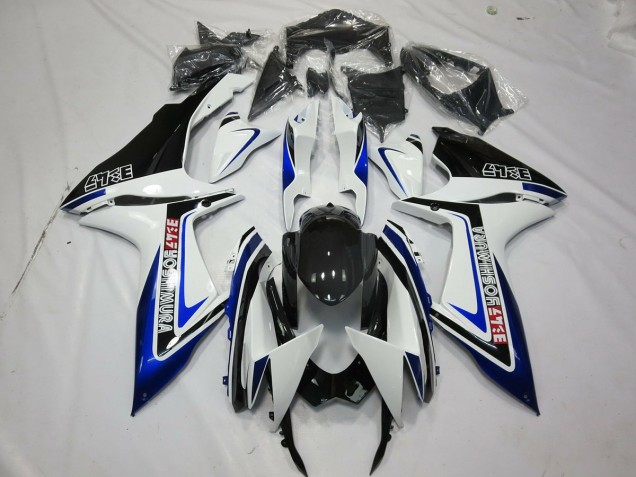 11-24 Schwarz Rockstar Suzuki GSXR 600-750 Motorrad Verkleidungen