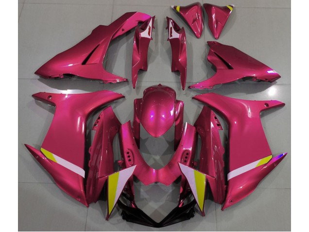 11-24 Vollglanz Candy Red Suzuki GSXR 600-750 Motorrad Verkleidungen