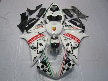 12-14 Abarth Yamaha R1 Motorrad Verkleidungen