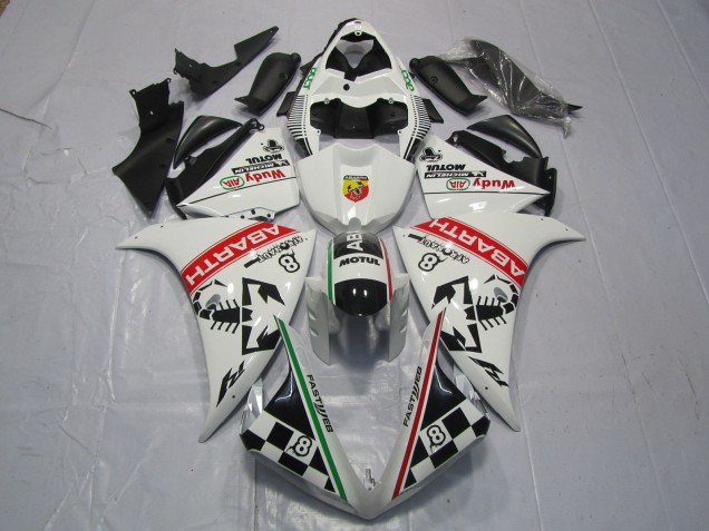 12-14 Abarth Yamaha R1 Motorrad Verkleidungen