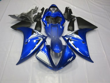 12-14 Blau & Schwarz Yamaha R1 Motorrad Verkleidungen