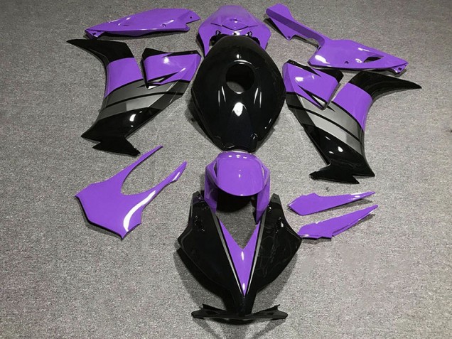 12-16 Glanz Lila Schwarz & Grau Honda CBR1000RR Motorrad Verkleidungen 12-16 Glanz Lila Schwarz & Grau Honda CBR1000RR Motorrad Verkleidungen