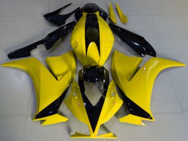 12-16 Glänzendes Gelb & Schwarz Honda CBR1000RR Motorrad Verkleidungen