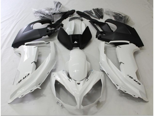 12-16 Schwarz & Weiß Kawasaki Ninja 650R Motorrad Verkleidungen 12-16 Schwarz & Weiß Kawasaki Ninja 650R Motorrad Verkleidungen
