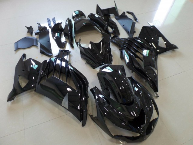 12-21 Schwarz Glänzend Kawasaki ZX14R Motorrad Verkleidungen 12-21 Schwarz Glänzend Kawasaki ZX14R Motorrad Verkleidungen